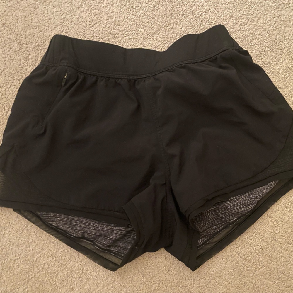 lululemon athletica Black Athletic Shorts